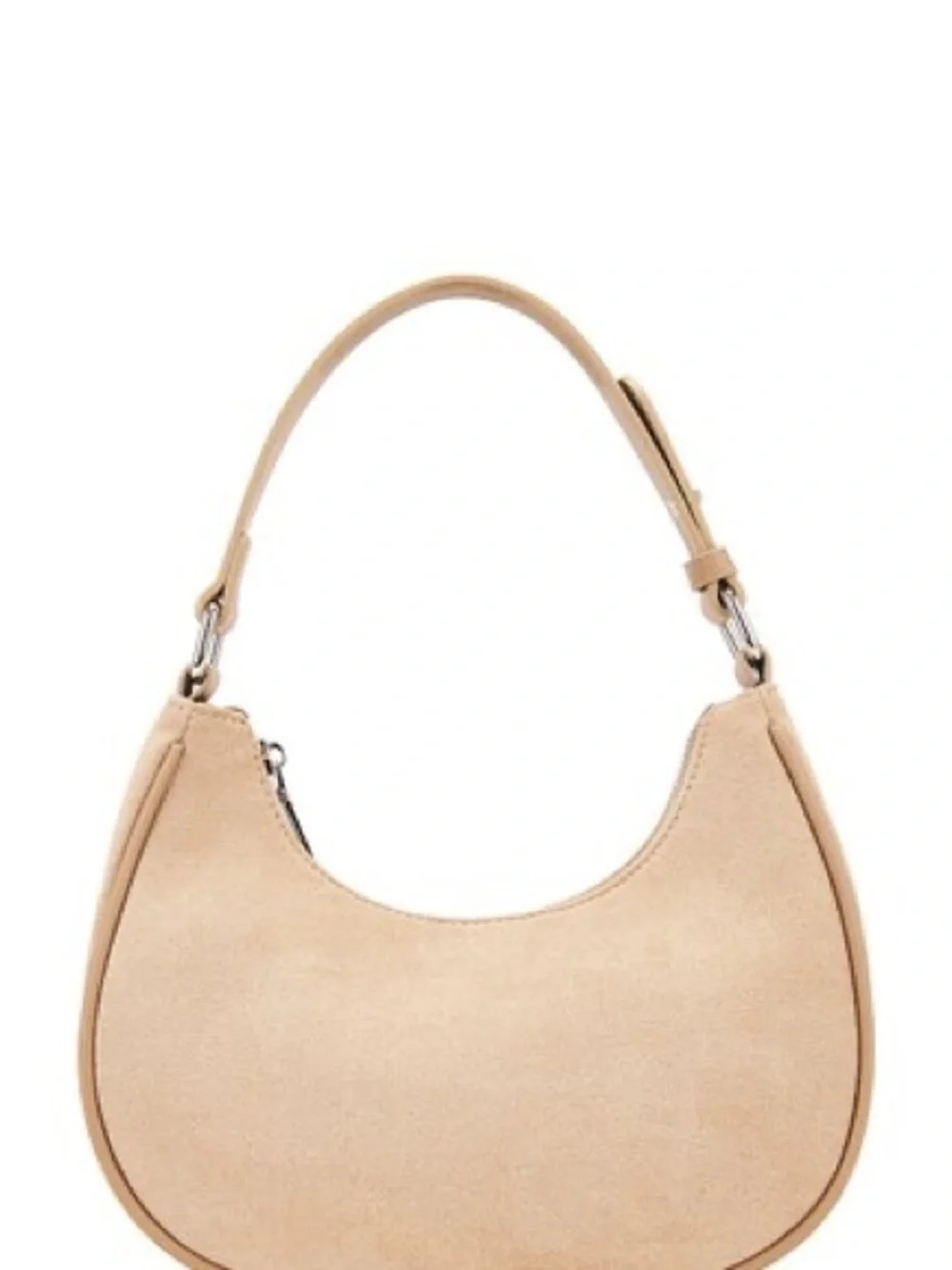 8 Other Reasons Faux Suede Tan Shoulder Bag- retail $132